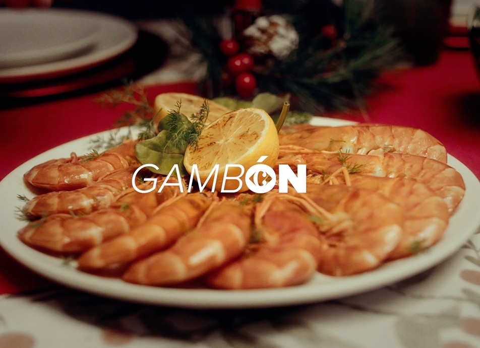 La mejor navidad al mejor precio — Carrefour, pieza de la campaña